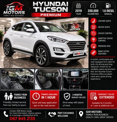 2019 Hyundai Tucson 2WD Premium&nbsp;