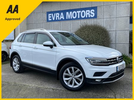 2019 Volkswagen Tiguan HIGHLINE 4MOTION AUTOMATIC 2.0 DIESEL //HIGH SPEC//FULL LEATHER HEATED FRONT AND REAR SEATS//SAT NAV