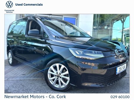 2023 Volkswagen Caddy MAXI LONG WHEEL BASE CARGO+ EDITION 2.0TDI 122 BHP