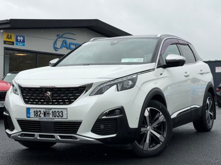 2018 Peugeot 3008 GT LINE - 2.0L DIESEL - AUTO - 12M WARRANTY - CAR: 2666
