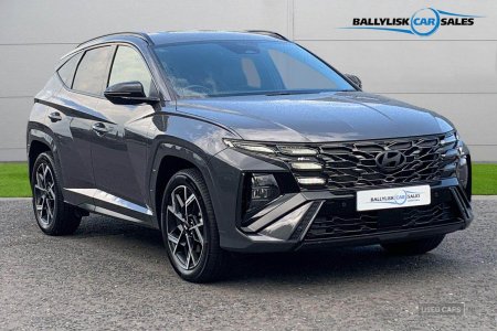 2026 Hyundai Tucson 1.6T FHEV 239PS N Line in Ecotronic Grey with 4K