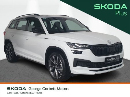 2022 Skoda Kodiaq Sportline 2.0TDi 150 DSG - Small Mileage, 20" Alloys (From €142 per week)