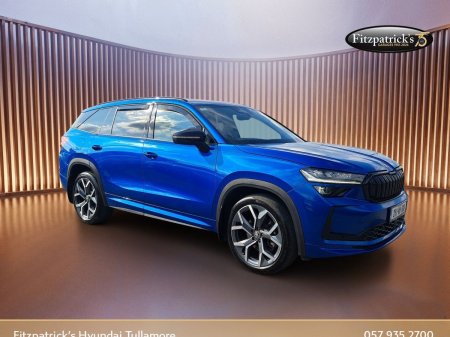 2025 Skoda Kodiaq Sportline Model 2.0TDI 150HP 7 Seats DSG. €2,000 Scrappage