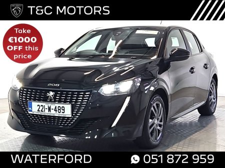 2022 Peugeot 208 Active Model - Parking Sensors, Cruise Control, Road Sign Recognition, Lane Assist, Keyless Start, A