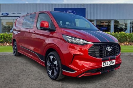 2026 Ford Transit Custom 2.0 320 EcoBlue Sport Crew Van Double Cab 5dr Diesel Auto L2 H1 Euro 6 (s/s) (170 ps)