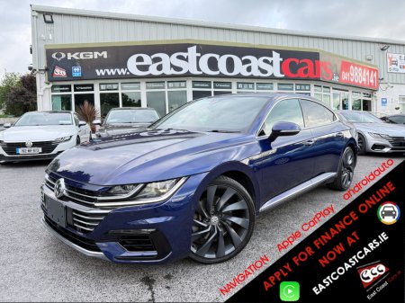 2017 Volkswagen Arteon ( 172 REG 2.0 TSI R LINE EDITION 280BHP VIRTUAL DASH FULL LEATHER HEATED ELECTRIC SEATS SAT NAV CARP
