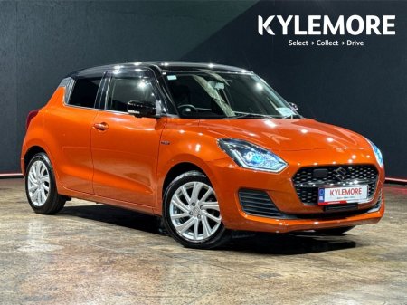 2023 Suzuki Swift 1.2 HYBRID AUTOMATIC - ORANGE/BLACK TWO TONE - PADDLE SHIFT - 360/REVERSE CAMERA - CRUISE CONTROL