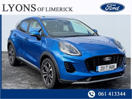 2025 Ford Puma 1.0L EcoBoost Hybrid 125PS Titanium