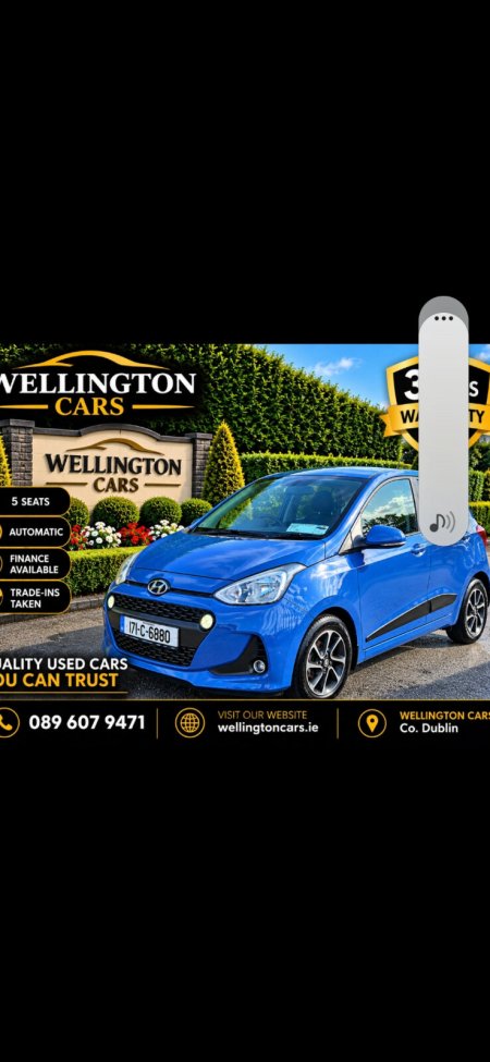 2017 Hyundai i10 1.0 Deluxe Auto