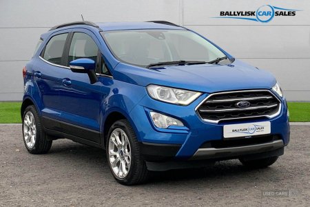 2022 Ford EcoSport 1.0T 125PS Titanium in Lighting Blue with 24K