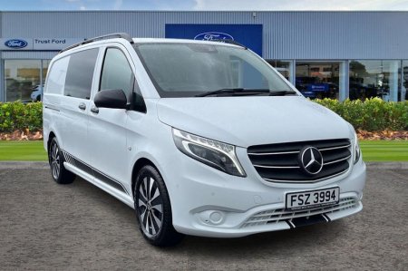 2021 Mercedes-Benz Vito Sport AUTO L2 LWB Double Cab In Van RWD 119CDI 9G-Tronic