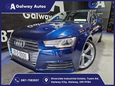 2017 Audi A4 2.0 TDI ULTRA-NEW T.BELT AND W.PUMP **FRONT & REAR SENSORS, CRUISE CONTROL**