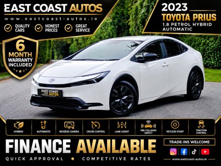 2023 Toyota Prius 1.8 Hybrid Luxury with Sat Navi & JBL
