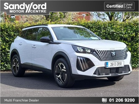 2026 Peugeot 2008 MHEV HYBRID ALLURE 110BHP e-DCS6 **Ex DEMO**