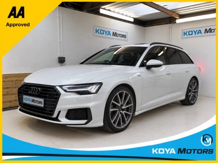 2021 Audi A6 2.0 TDI 40 MHEV S-LINE PLUS QUATTRO AVANT BLACK EDITION 204 BHP // FULL HEATED LEATHER // PRIVACY PA