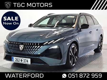2026 Peugeot 308 *Demo Hybrid* SW GT Model - Rear Camera, Parking Sensors, Adaptive Cruise Control, Sat Nav, Roof Rai