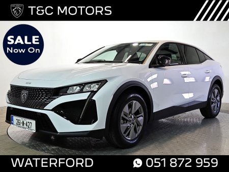 2026 Peugeot 408 MHEV 145BHP e-DCS6 Allure Auto