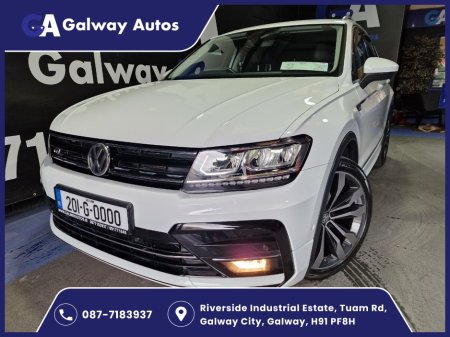 2020 Volkswagen Tiguan 2.0 TDI R-LINE DSG **PAN ROOF, ELECTRIC TAILGATE, SAT NAV**