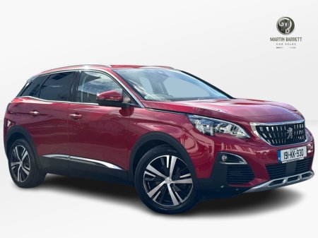 2019 Peugeot 3008 ALLURE 1.5 BLUE HDI 130 6 6.2 4DR