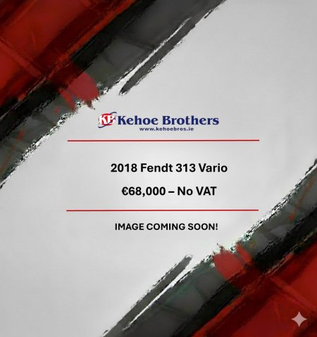 2018 Fendt Fendt 313 Vario