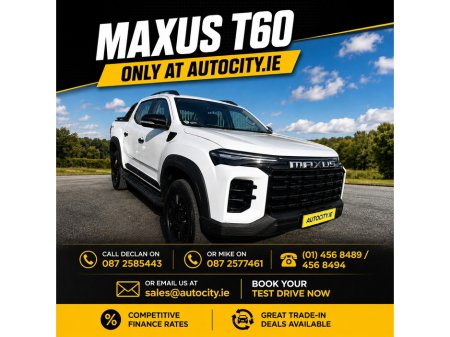 2026 Maxus T90EV AT AUTOCITY.IE PREREG