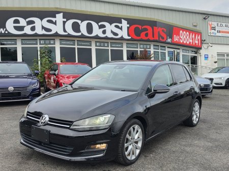 2013 Volkswagen Golf LEATHER ( 132 REG ) 1.4 FULL TAN LEATHER HIGHLINE EDITION  HEATED ELECTRIC SEATS - ALLOY WHEELS - BL
