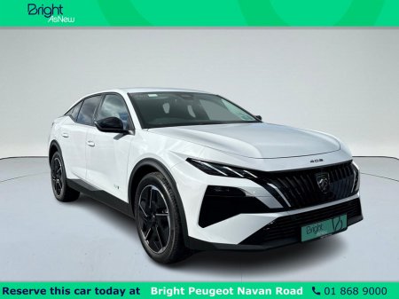 2026 Peugeot 408 ALLURE 58KWH 210BHP 4DR A