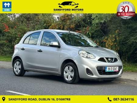 2019 Nissan Micra Dba-k13 5DR Auto