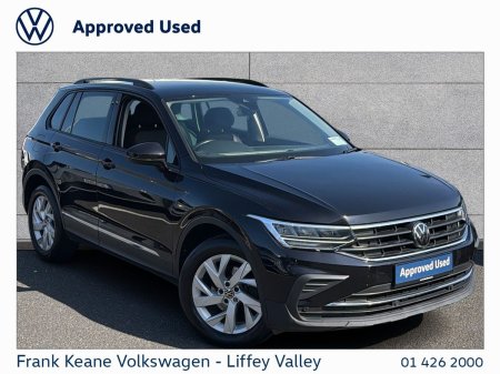 2024 Volkswagen Tiguan LIFE AUTO 2.0TDI DSG 150HP *DEEP BLACK METALLIC* *ONE OWNER* *CARPLAY & ANDROID AUTO* *PCP FINANCE A
