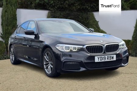 2019 BMW 5-Series 520d M Sport 4dr Auto - MOT'D TO OCTOBER 2027, REVERSING CAMERA, HEATED SEATS, CRUISE CONTROL, DIGIT