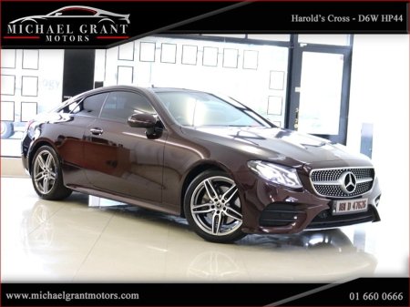 2018 Mercedes-Benz E-Class E220 D COUPE AMG SPORT PREMIUM AUTO SUNROOF / ONLY 84KM / HUGE SPEC