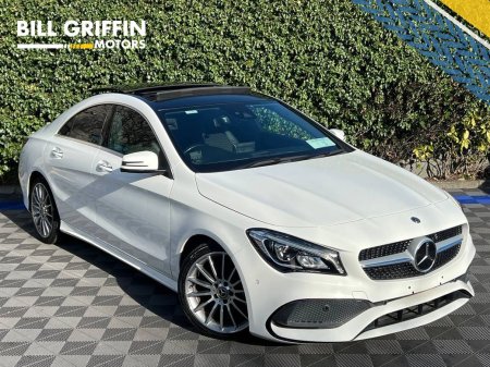 2018 Mercedes-Benz CLA CLA180 AMG-LINE 1.6 AUTO // OPENING PAN ROOF // LEATHER/ALCANTARA AMG-LINE ITERIOR // HARMAN/KARDON