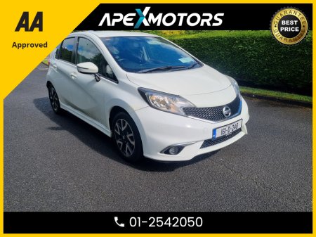 2016 Nissan Note FINANCE ARRANGED * IRISH CAR FROM NEW * BEAUTIFUL (TOP-SPEC) * 1.2 SPORT 5DR * NEW NCT MAY-27 * LOW