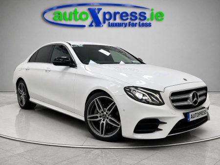 2017 Mercedes-Benz E-Class E220 D, AMG Line, Automatic, Reversing camera