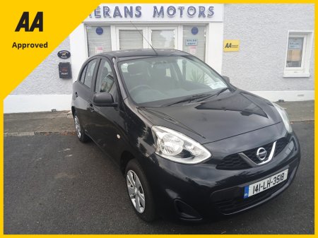2014 Nissan Micra 1.2 VISIA 80 BHP 5DR : ONLY 42000 MILES : NCT 07/27