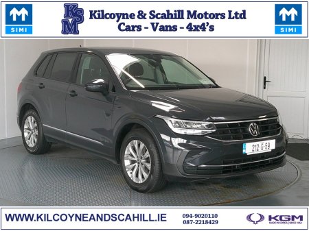 2021 Volkswagen Tiguan 2.0 TDI MANUAL 6SPEED FWD 122BHP 5DR