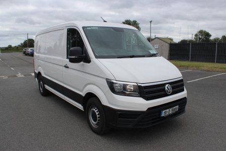 2019 Volkswagen Crafter CRAFTER 35 MWB 140BHP  M6F 5DR - TENDER 1 - VAT RECEIPT - ALL BIDS ARE PLUS VAT - ENGINE LIGHT ON