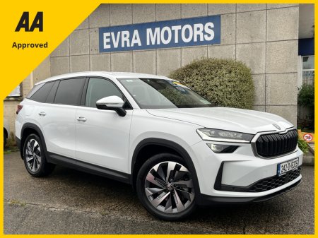 2024 Skoda Kodiaq SEL+ 7 SEATER AUTOMATIC 2.0 DIESEL //HIGH SPEC//FULL LEATHER HEATED SEATS//KEYLESS ENTRY//REVERSE CA