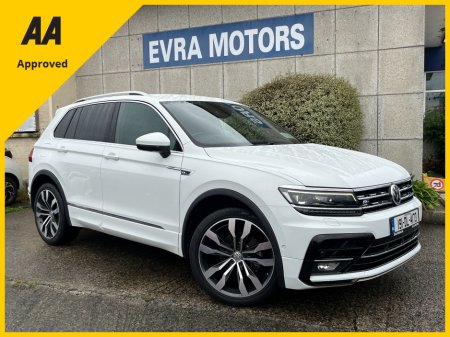 2019 Volkswagen Tiguan R-LINE 4MOTION AUTOMATIC 2.0 DIESEL //HIGH SPEC//LOW MILES//FULL LEATHER HEATED SEATS//360 PARKING C