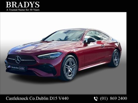 2025 Mercedes-Benz CLE CLE 220d AMG Line Plus--Night Pack, Manufaktur Patagonia Red
