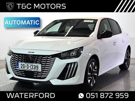 2025 Peugeot 208 *Low Mileage Hybrid* Allure Model - Front & Rear Camera with Parking Sensors, Cruise Control, Sat Na