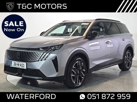 2026 Peugeot 5008 Allure Model - 7 Seater! Reversing Camera with Parking Sensors, Diamond Cut Alloy Wheels, Cruise Con