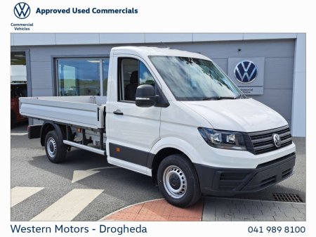 2026 Volkswagen Crafter DROPSIDE 35 MWB 140BHP  M6F 2D