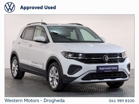 2026 Volkswagen T-Cross T-CROSS 1.0 TSI M5F 95HP **ex Courtesy car, price new €35,525 - price now only €29,945**
