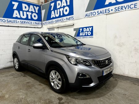 2018 Peugeot 3008 1.2 ACTIVE 130 AUTO AUTOMATIC 4DR