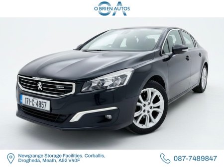 2017 Peugeot 508 ALLURE 1.6 BLUE HDI *RETAIL PRICE €9900 STRAIGHT SALE €8,900*