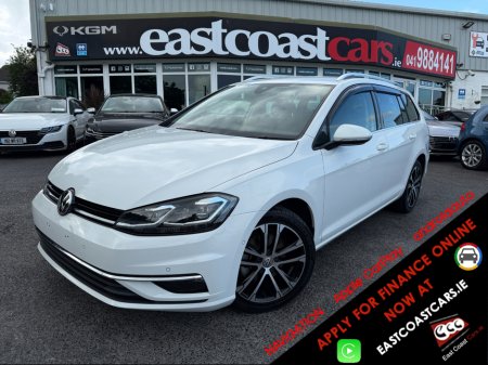 2019 Volkswagen Golf ( 192 REG ) ESTATE 2.0 TDI COMFORT-LINE APPLE CAR PLAY SAT NAV PACK