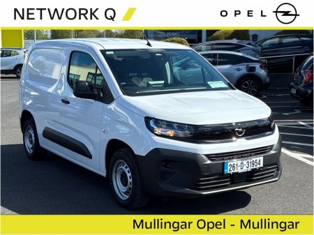 2026 Opel Combo Komfort 1.5 L1H1 100PS- Price Excludes VAT