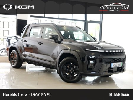 2026 KGM Musso ELECTRIC EV PICK UP TRUCK DOUBLE CAB N1 COMMERCIAL VAT 80.6 kWh ELECTRIC HUGE SPEC 10 YEAR/1 MILLION