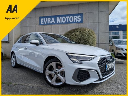 2024 Audi A3 S-LINE AUTOMATIC 1.4 PETROL //LOW MILES//FULL LEATHER HEATED SEATS//SAT NAV//ADAPTIVE CRUISE CONTROL